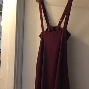 High waisted overall Skirt